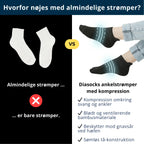 Kompressiosukat bambusta nilkkaan asti