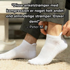 Kompressiosukat bambusta nilkkaan asti